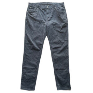 Vuori Optimist 5 Pocket Corduory Pants Casual Athletic Fit Stretch Chino Gray